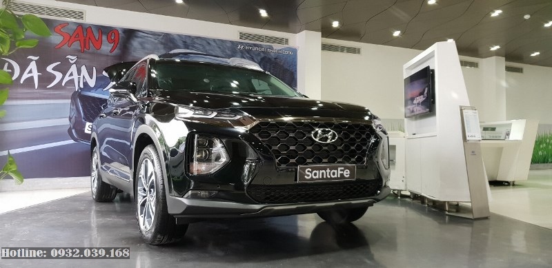 Hyundai Santafe 2019 Premium bản cao cấp màu đen  YouTube