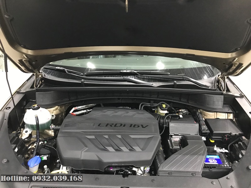 Động cơ xe Hyundai Tucson 2021 máy dầu
